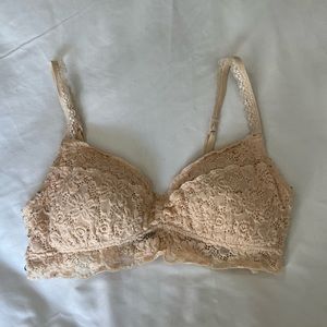 Aerie nude lace bralette